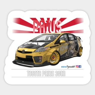 Toyota Prius 2JZ IDW Sticker